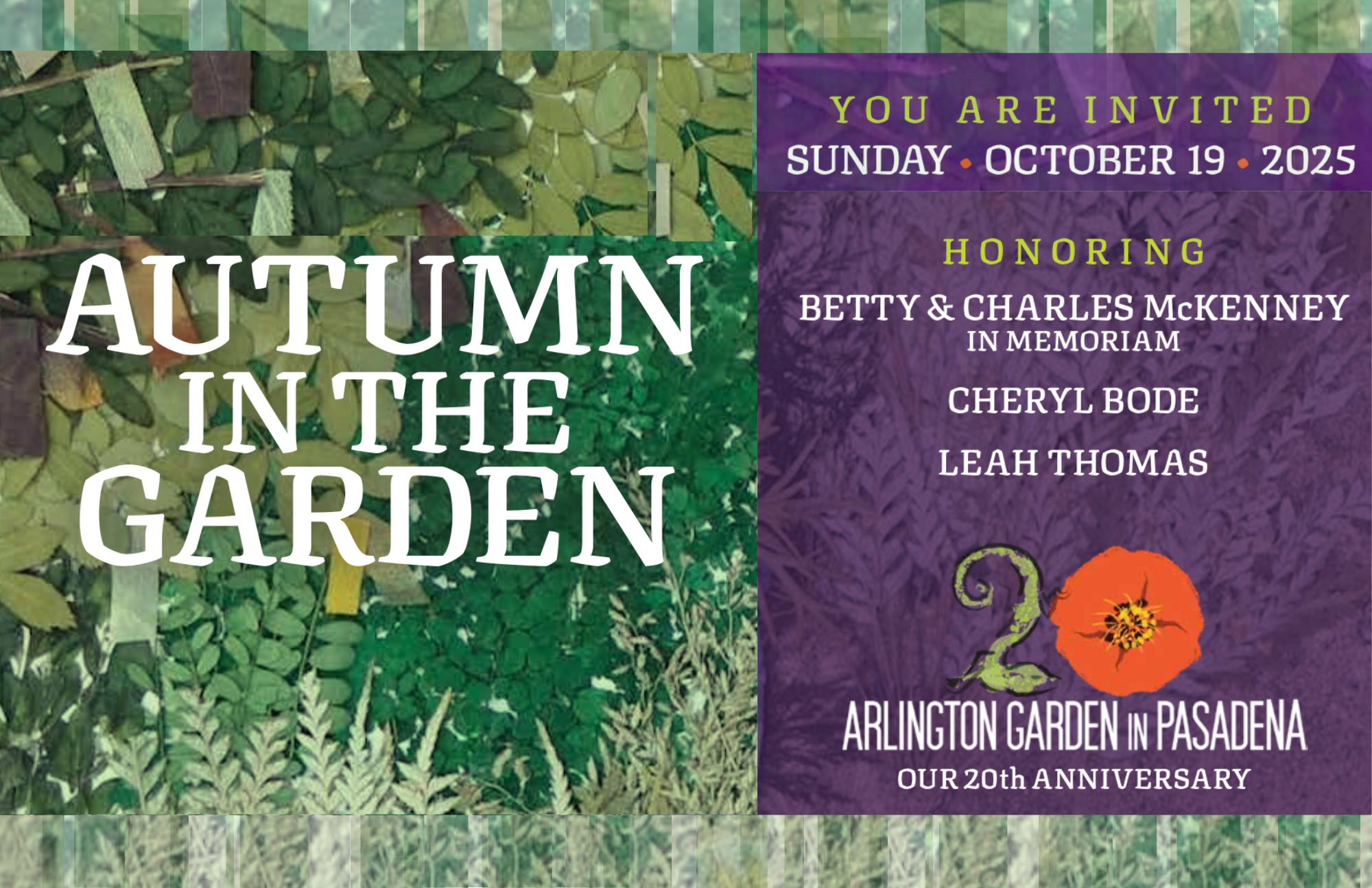 Arlington Garden Pasadena map